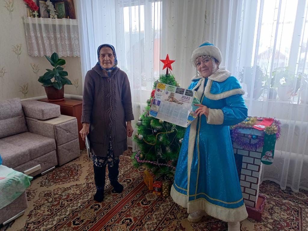 Жителям Сетяково подарили подписку на новый год