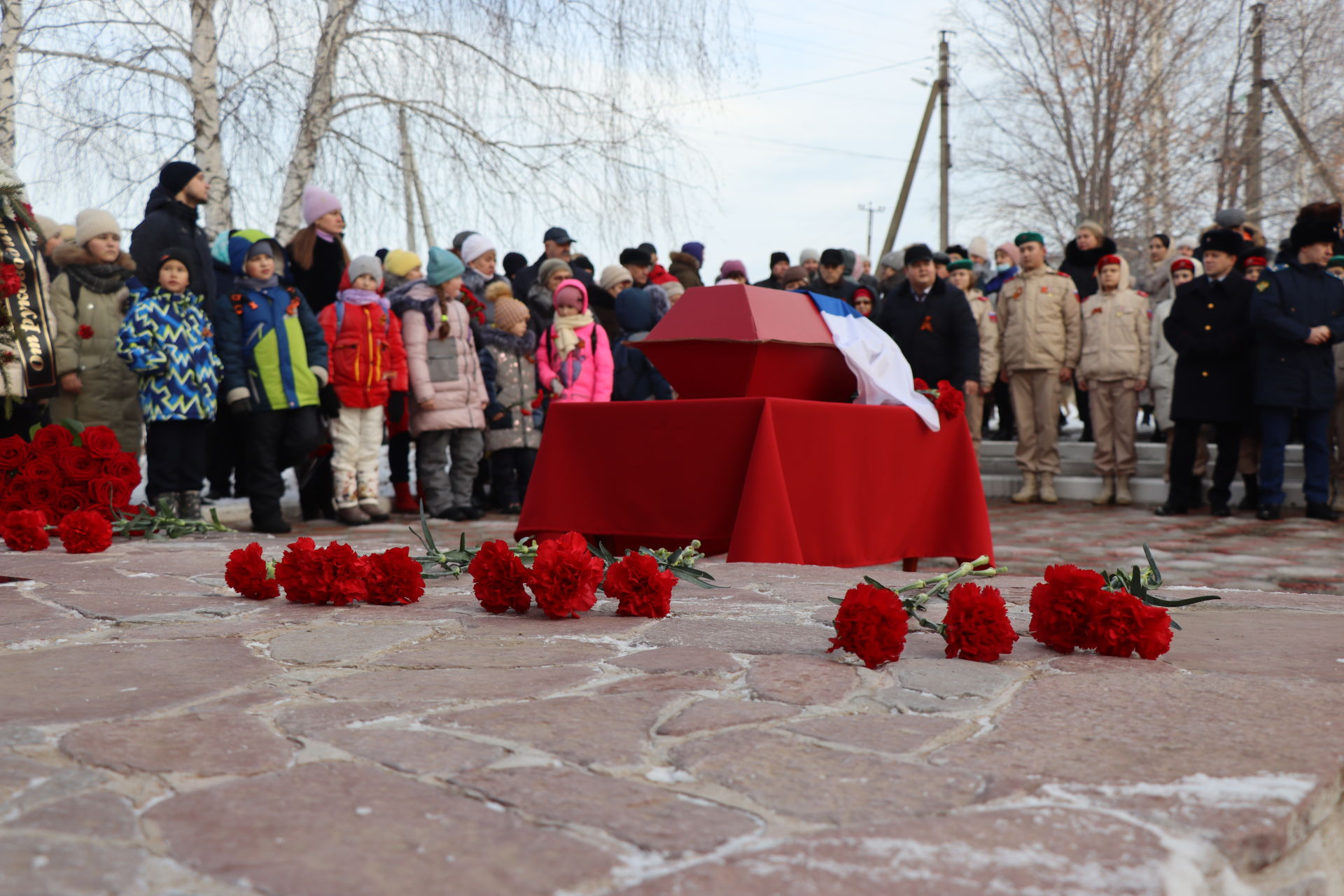 Останки красноармейца Григория Николаева захоронили на малой родине