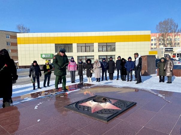 В Менделеевске состоялось мероприятие по случаю 23 февраля