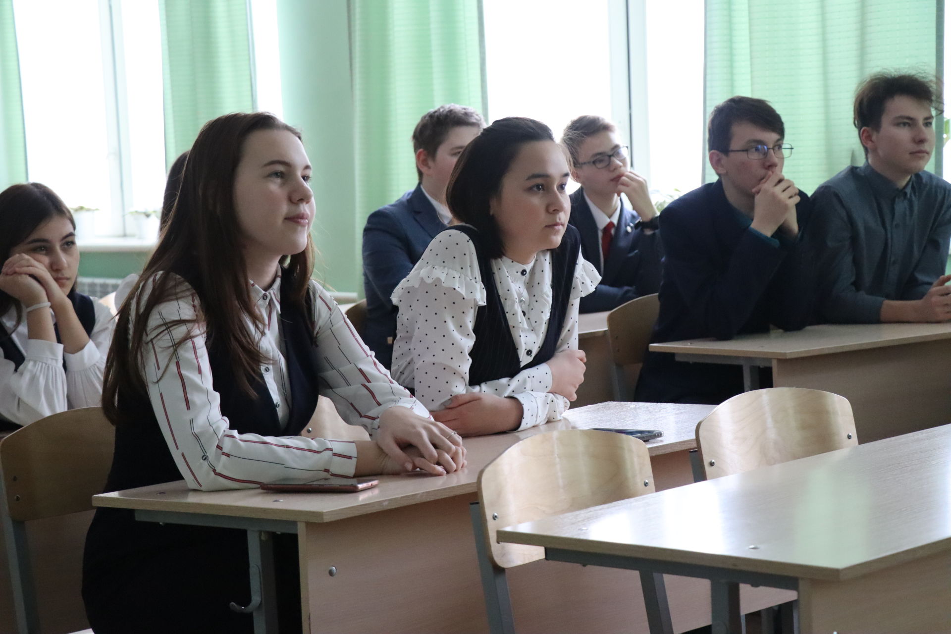 В Менделеевской школе №1 состоялся урок по профориентации