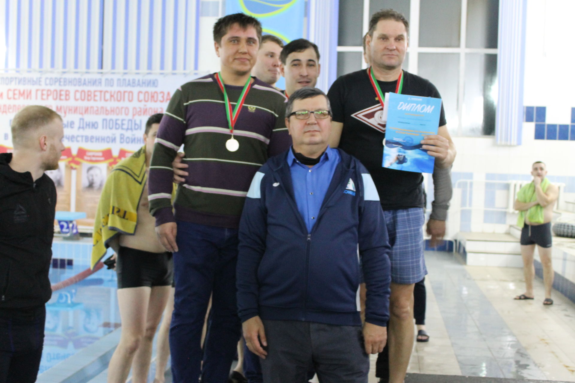 В Менделеевске прошли соревнования по плаванию в рамках Спартакиады АО «Аммоний» и ООО «Менделеевсказот»