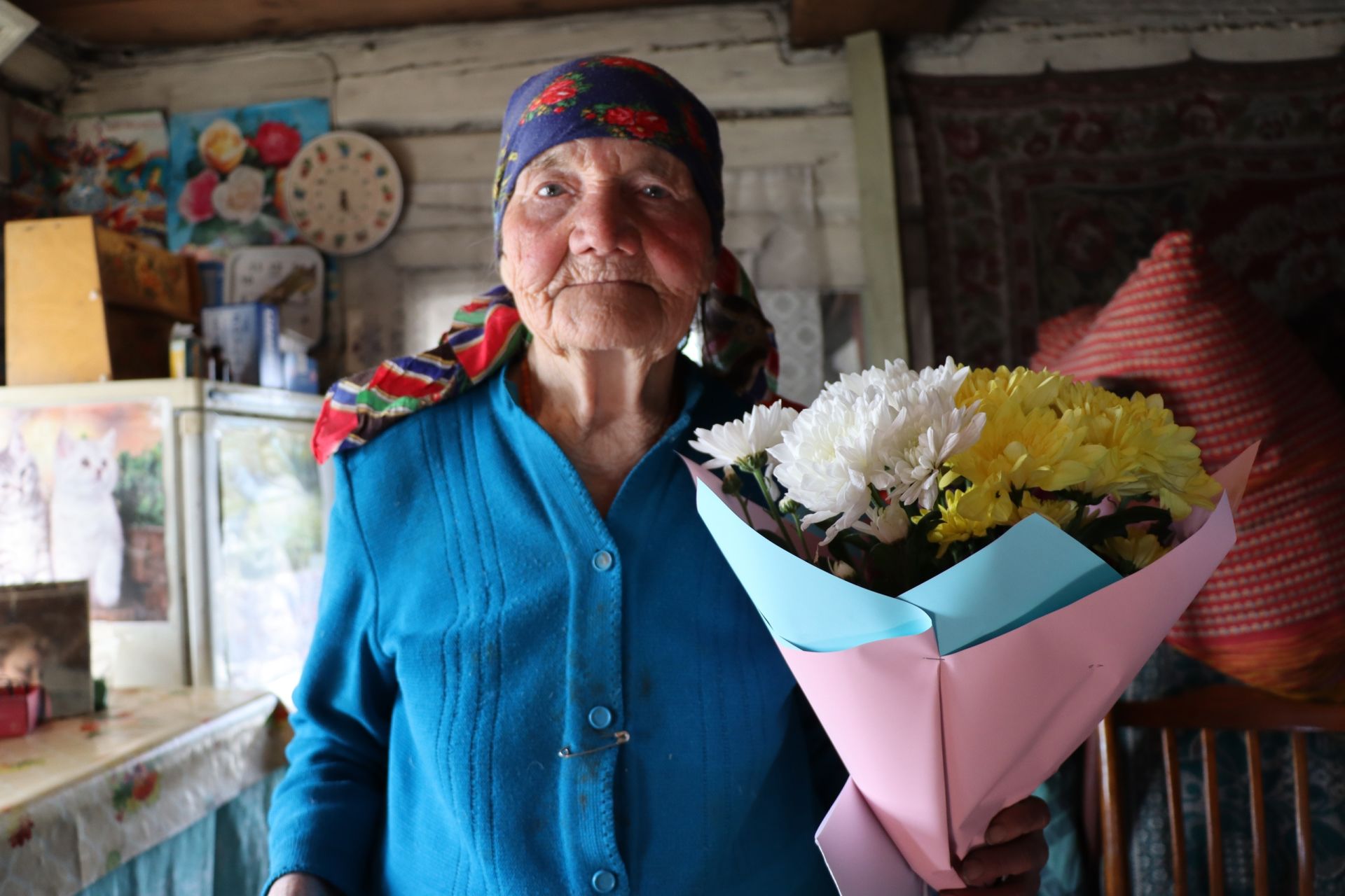 Жительница деревни Камаево Миннасия Тимершина отметила 90-летие