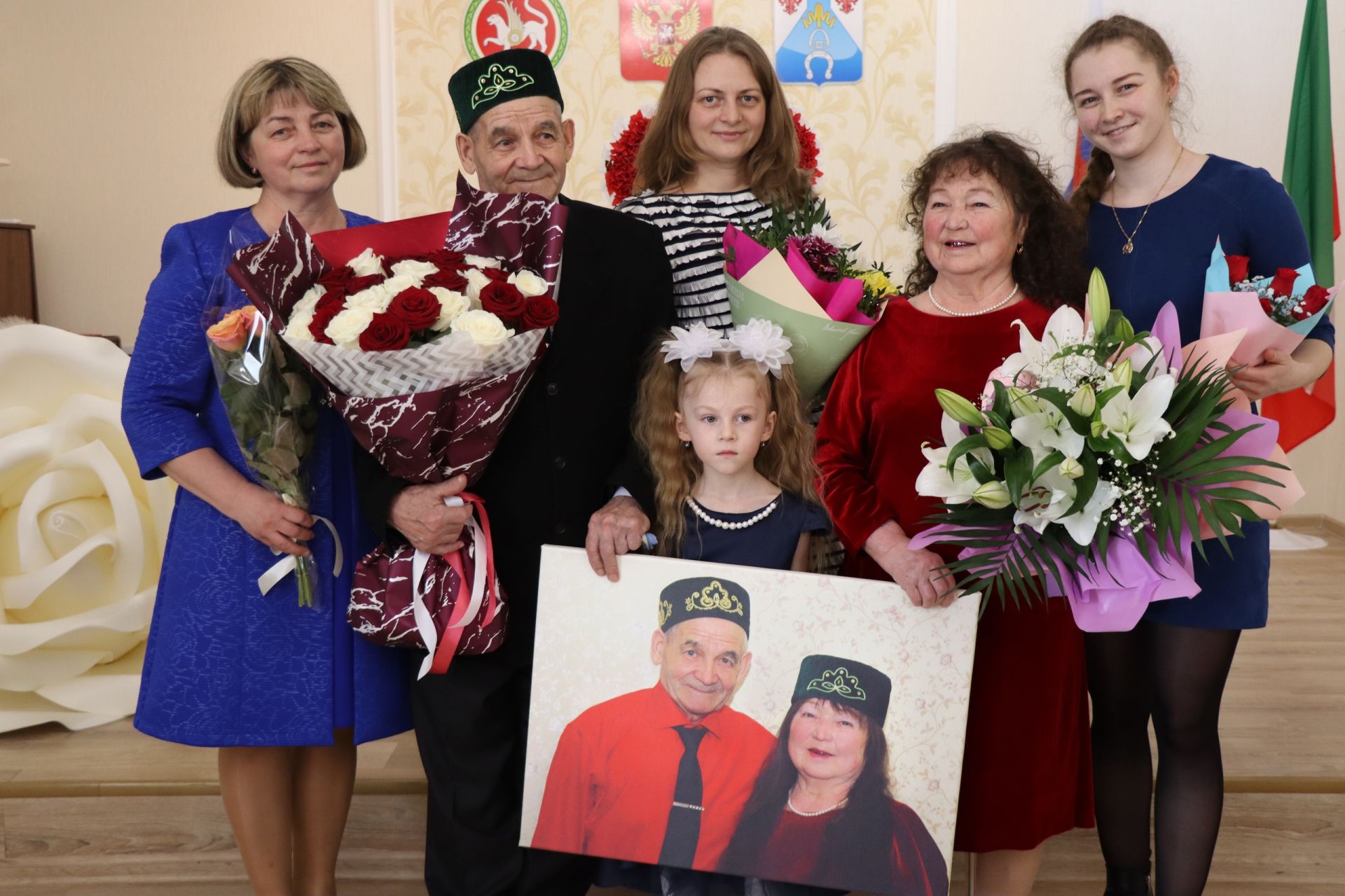 Бриллиантовую свадьбу отметили супруги Хайрутдиновы