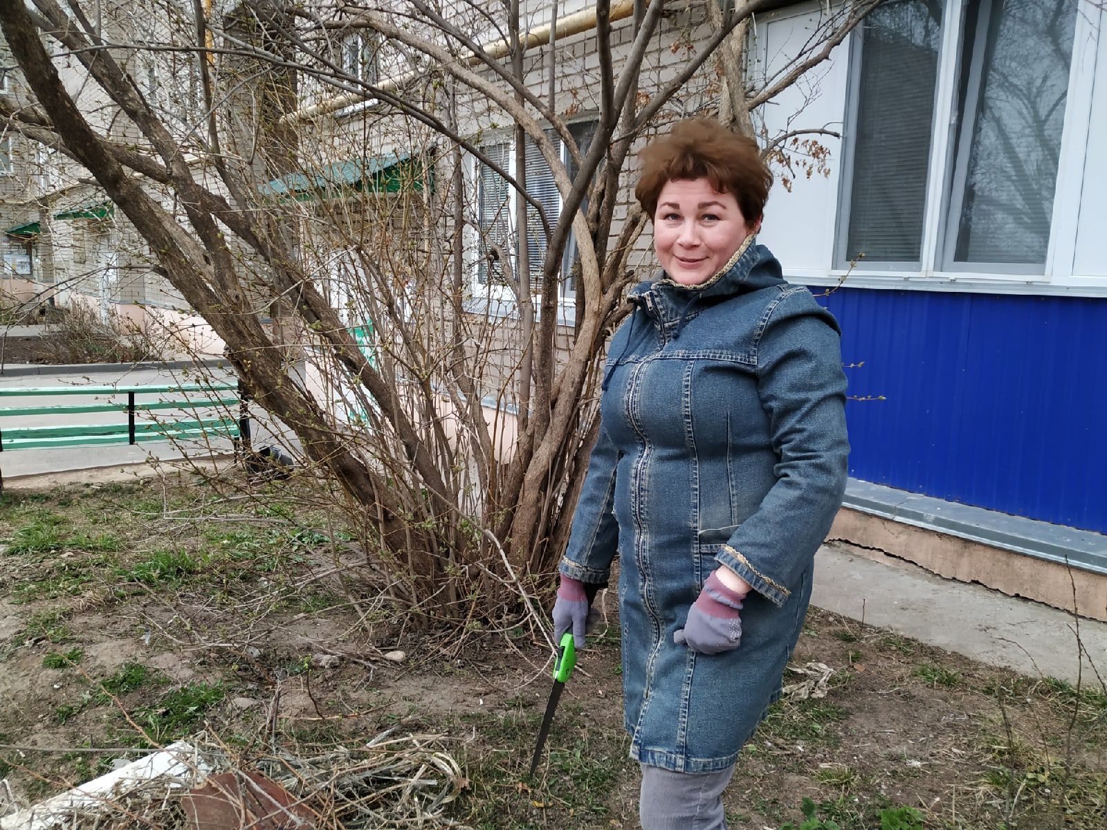 Эстафету акции «Чистый двор» переняли жители домов по улице Фомина