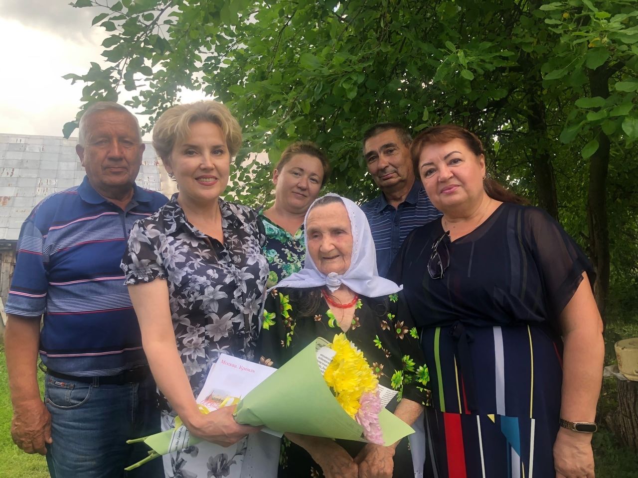 Жительница деревни Тойма Гульсария Абзалова отметила 90-летие