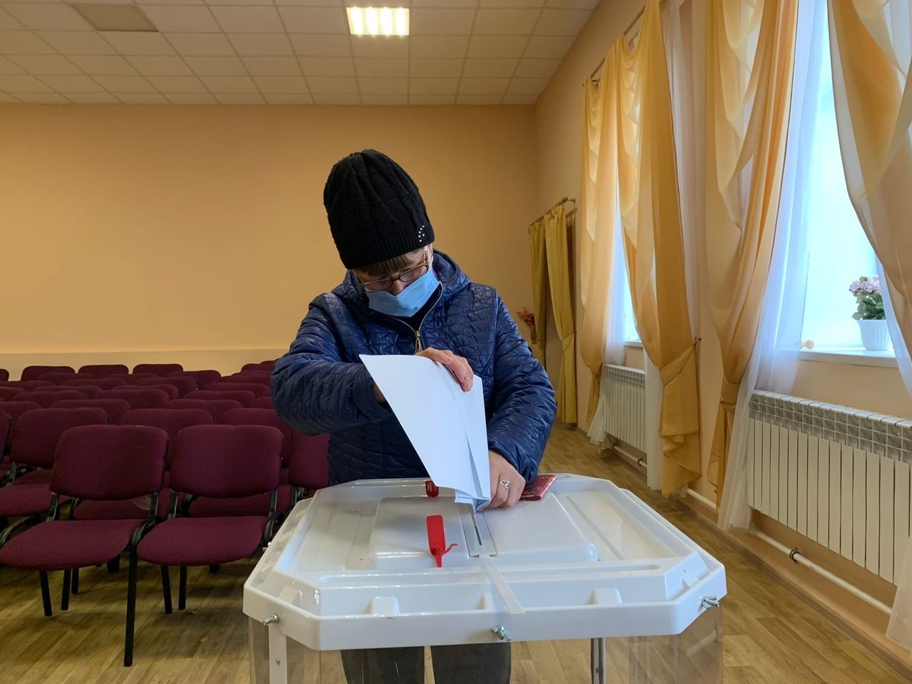 Сельчане Менделеевского района в единый день выборов проявляют активность