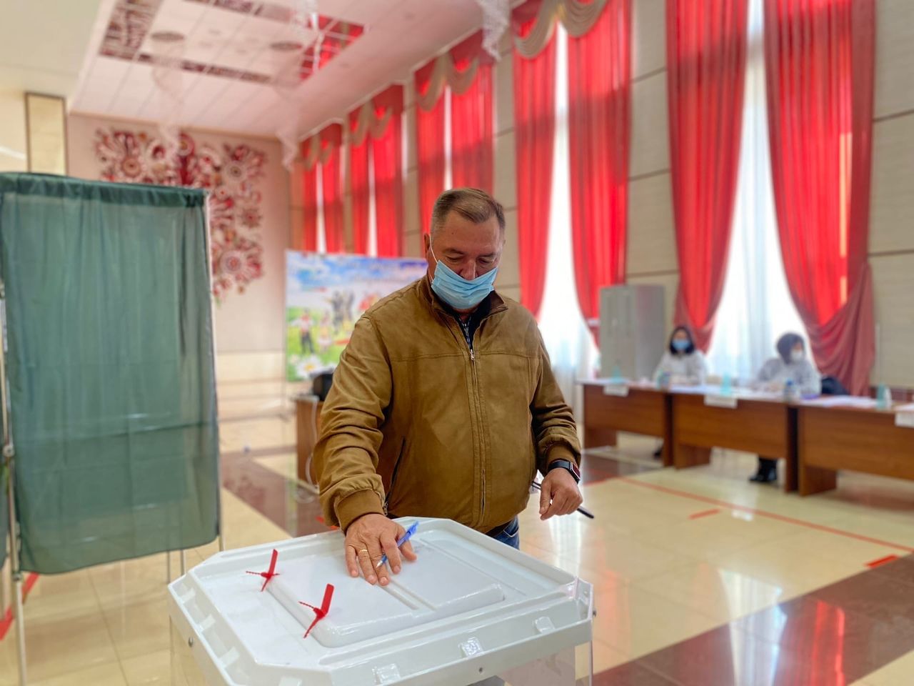 Глава района Валерий Чершинцев принял участие в&nbsp;выборах