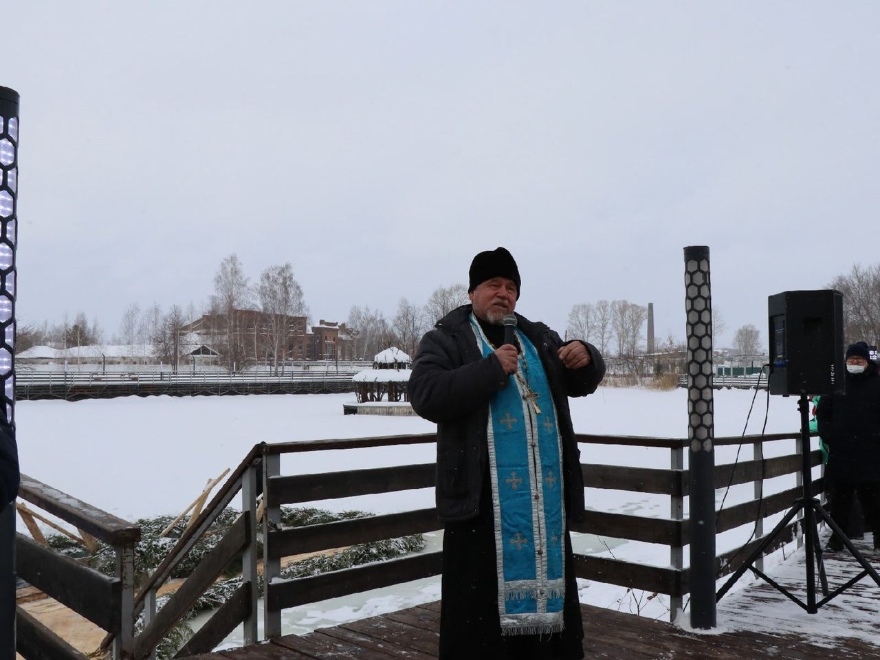 Православные Менделеевска отметили Крещение Господне