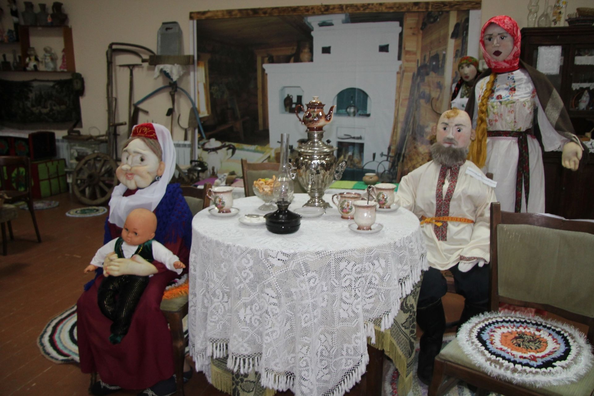 В музейном уголке Ижёвского СДК «Живая старина» есть уникальные экспонаты