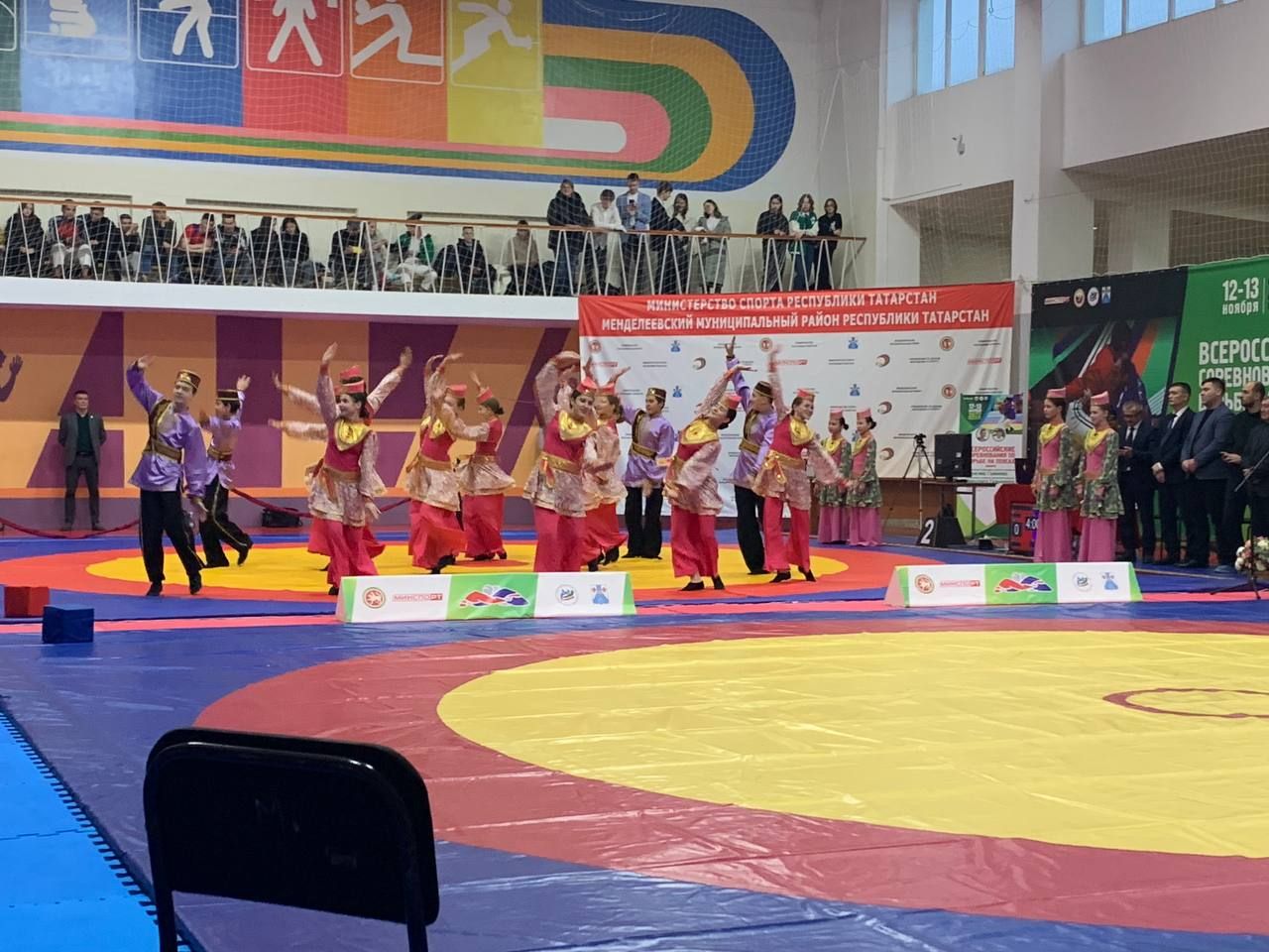 В Менделеевске прошли Всероссийские соревнования по борьбе на поясах