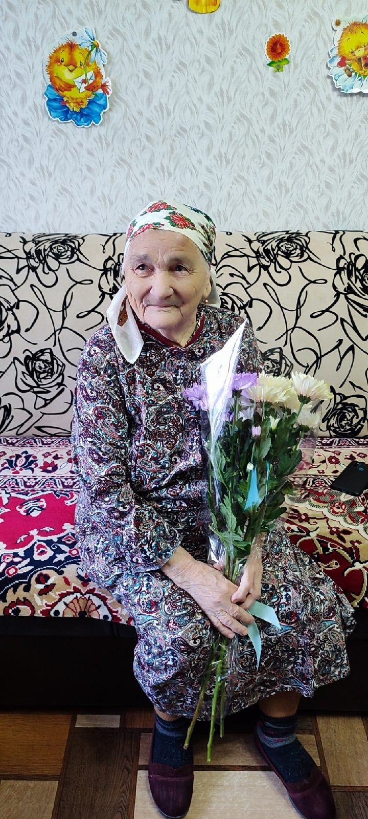 Жительница Менделеевска Разия Гайнутдинова отметила 90-летие