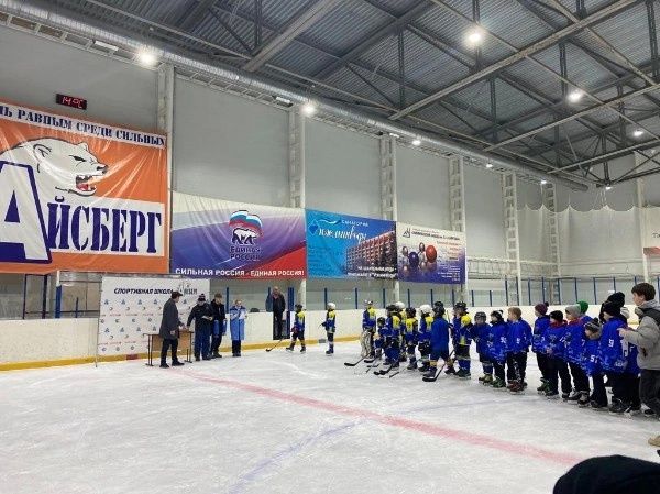 Менделеевские хоккеисты взяли второе место в открытом первенстве