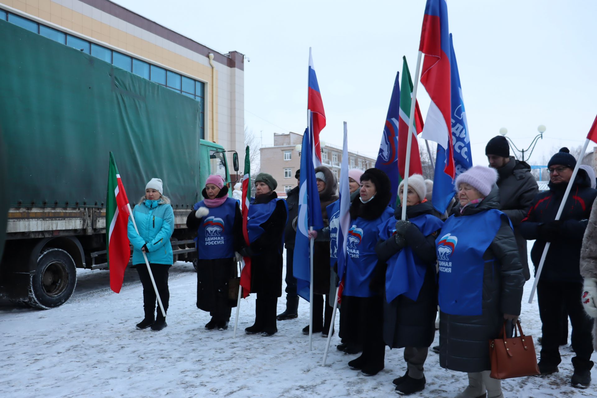 Из Менделеевска в Лисичанск отправлена очередная партия гуманитарного груза