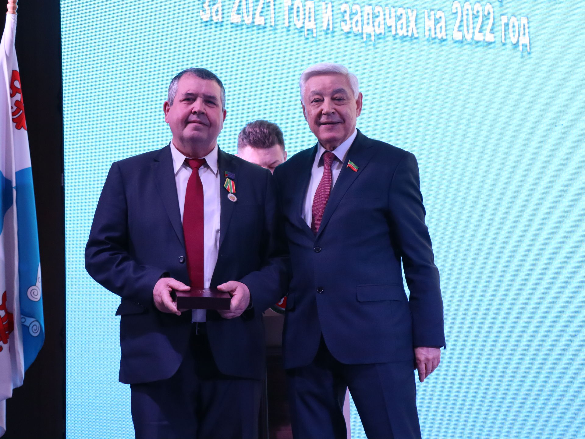 Менделеевцев наградили медалями «За заслуги в развитии местного самоуправления в Республике Татарстан»