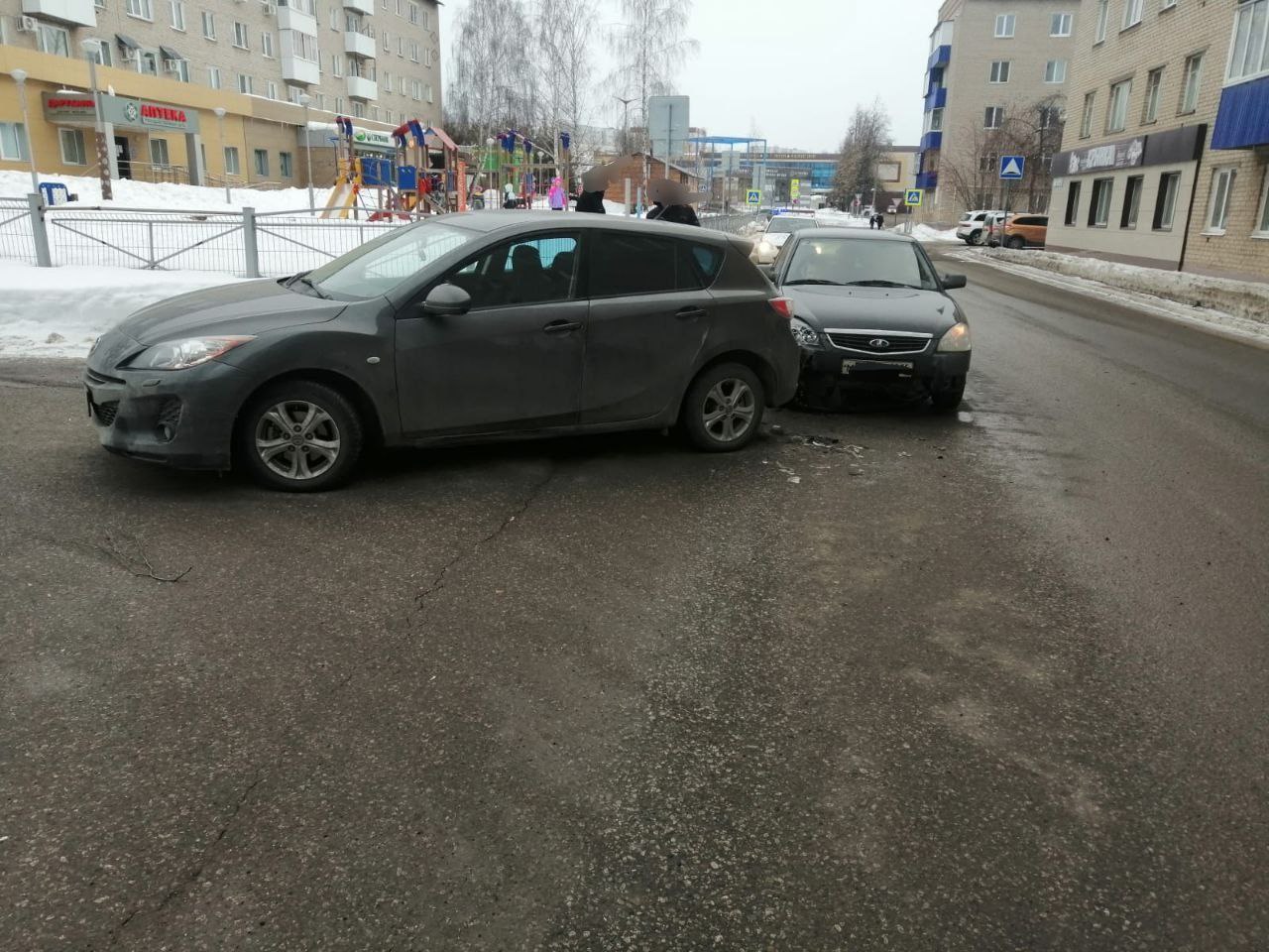 За выходные в Менделеевске произошло три ДТП