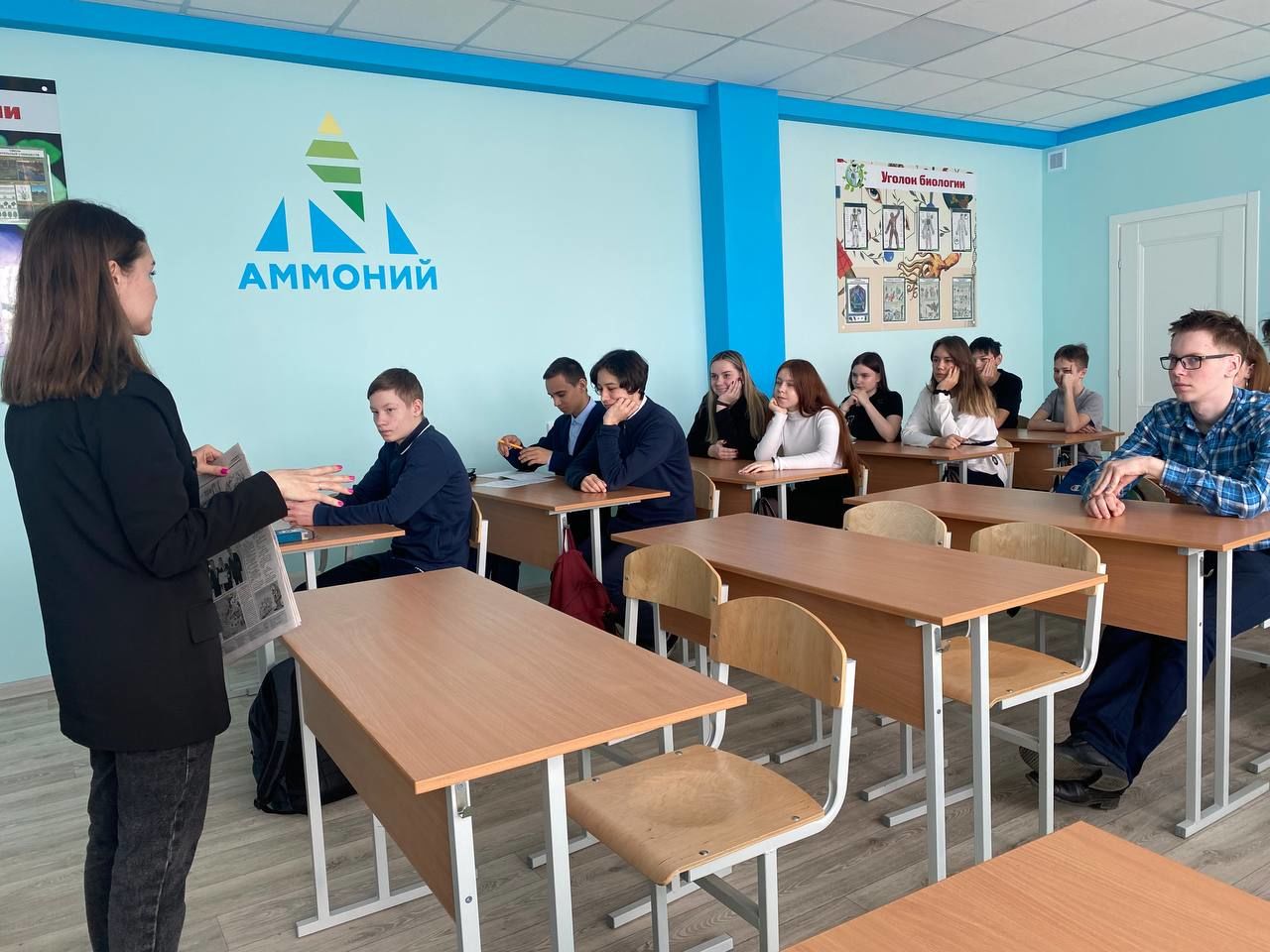 В школах Менделеевска продолжаются классные часы на тему «Знакомство с редакцией»
