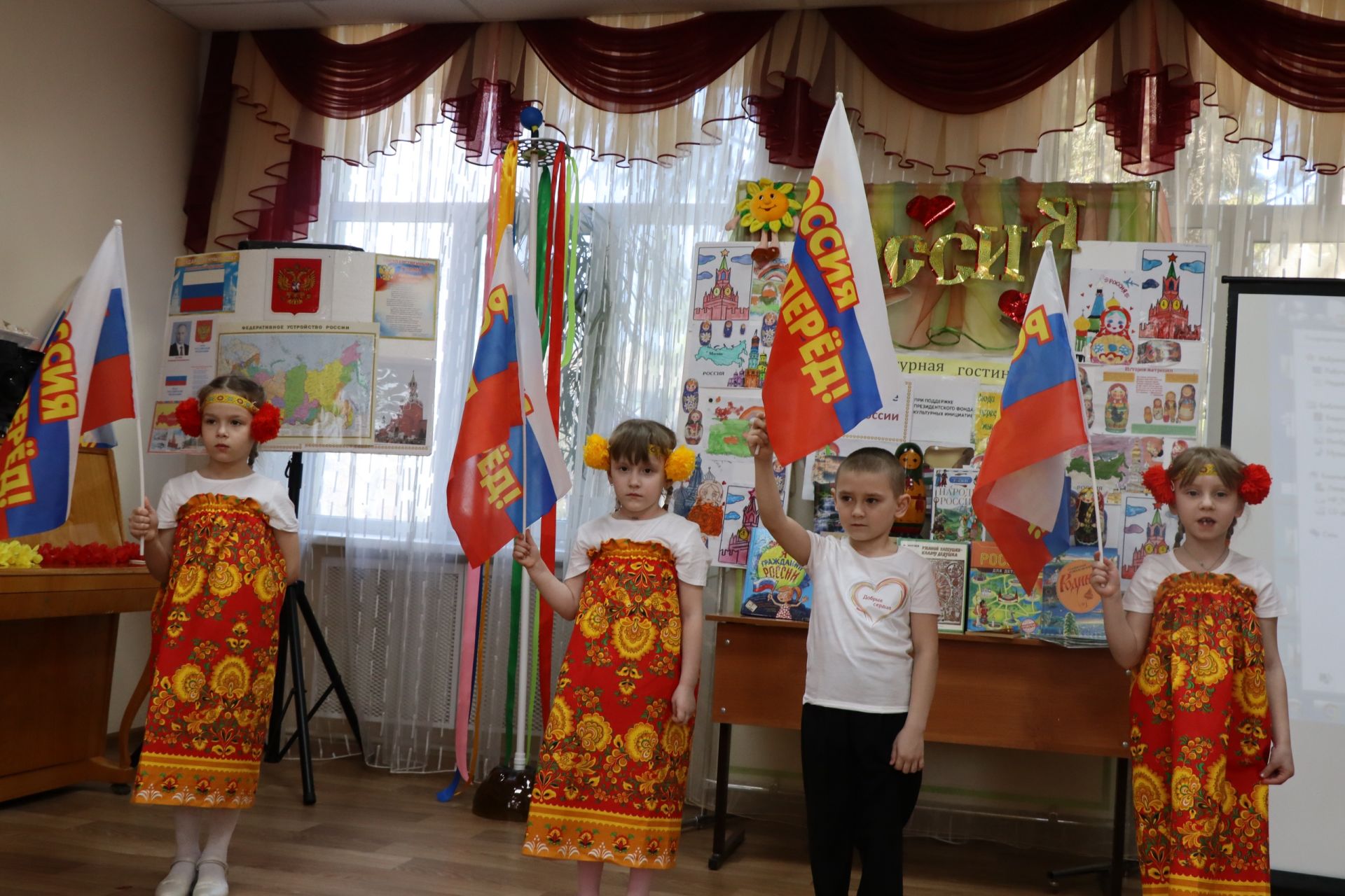 Малыши из приюта «Камские зори» Менделеевска стали гостями литературной гостиной