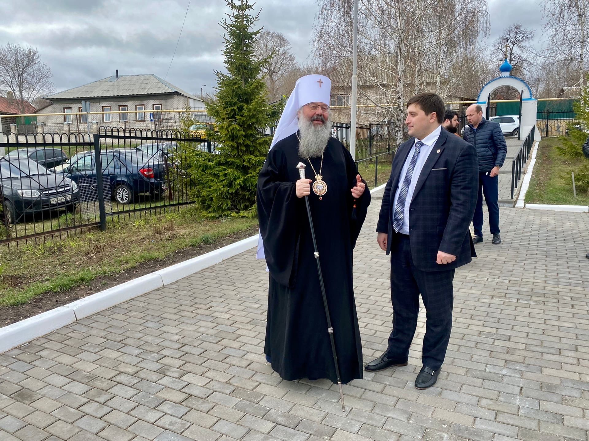 Менделеевский район посетил митрополит Казанский и Татарстанский Кирилл
