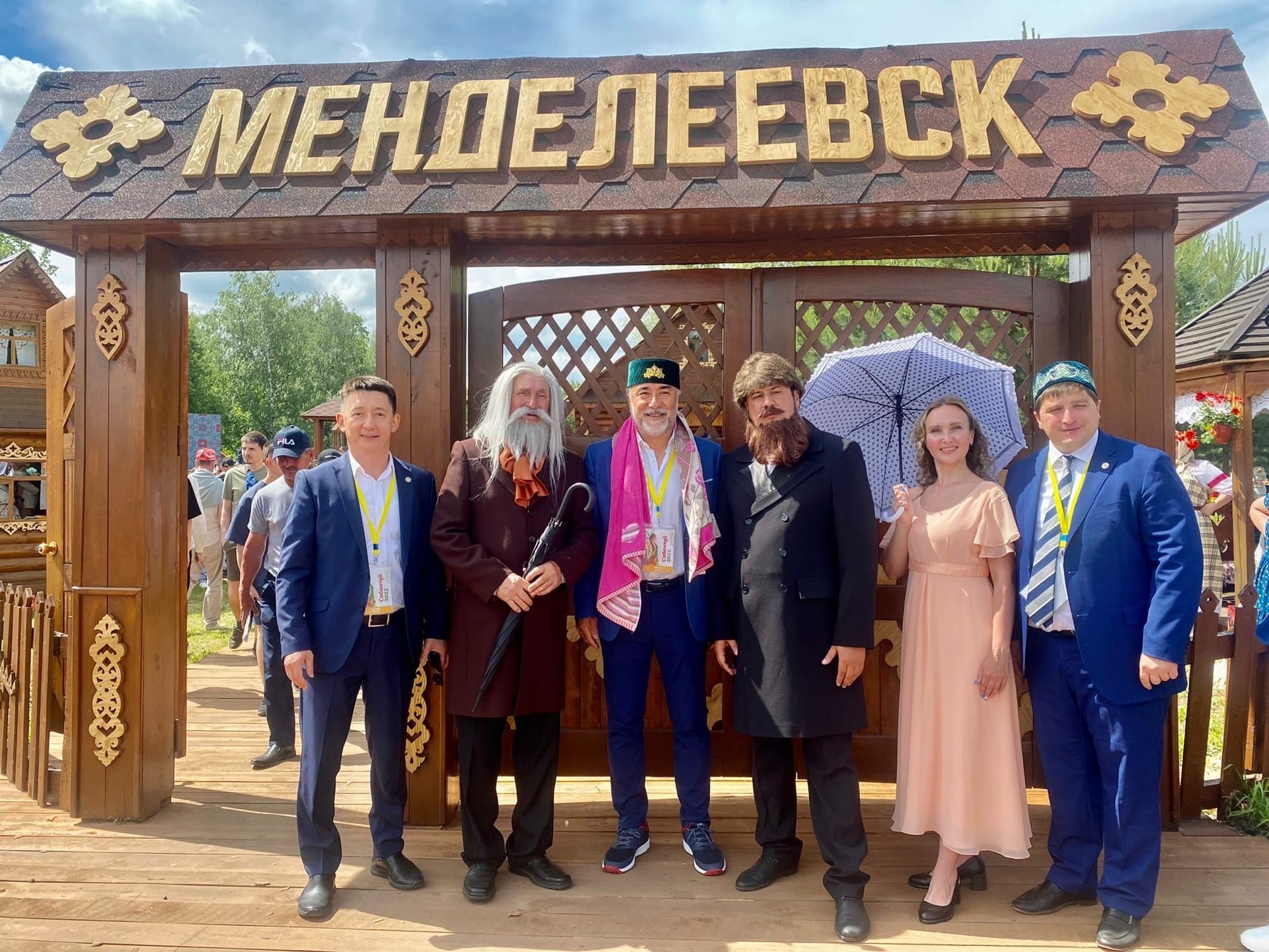 Менделеевский район представляет свое подворье на республиканском Сабантуе в Казани