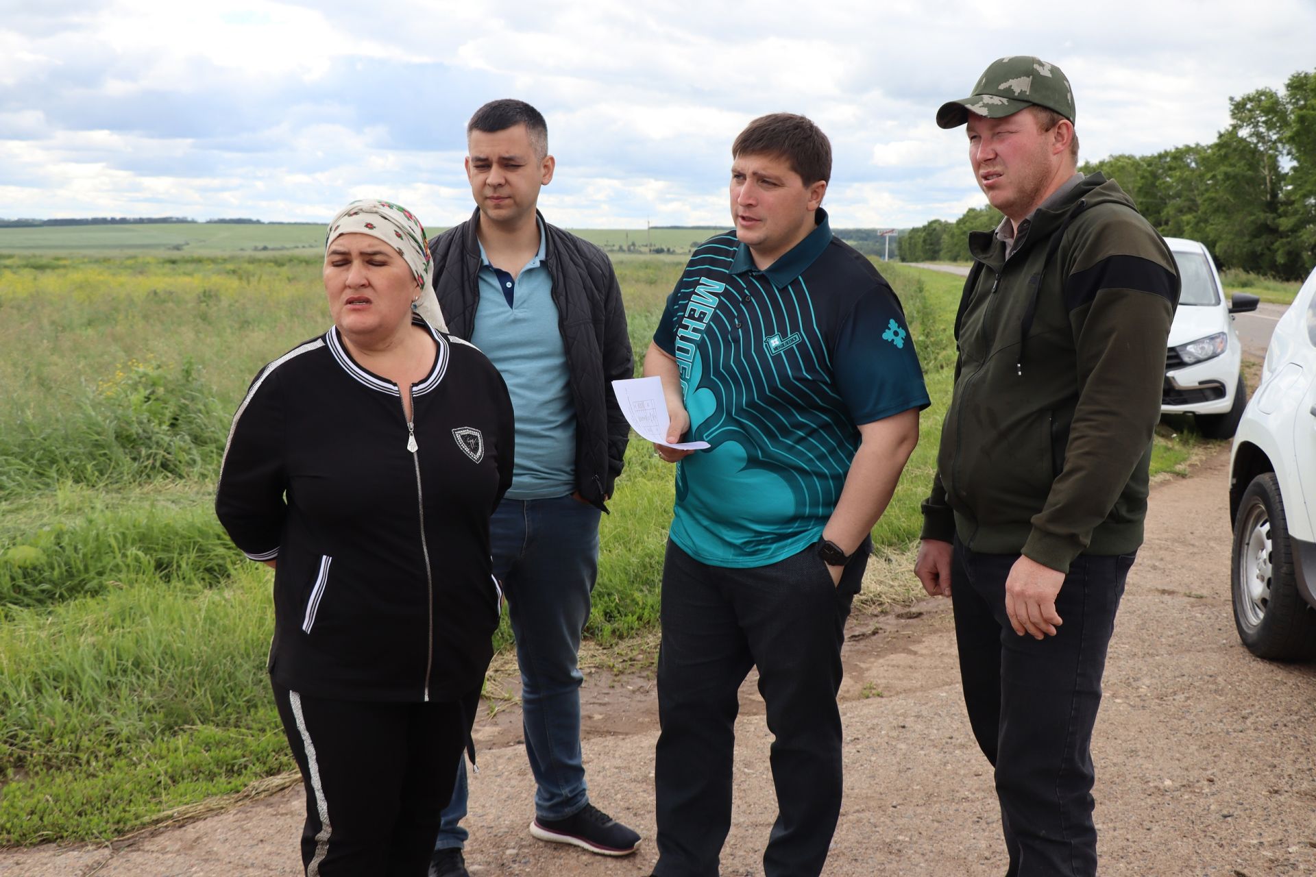 Руководитель Менделеевского района совершил объезд сельхоз формирований