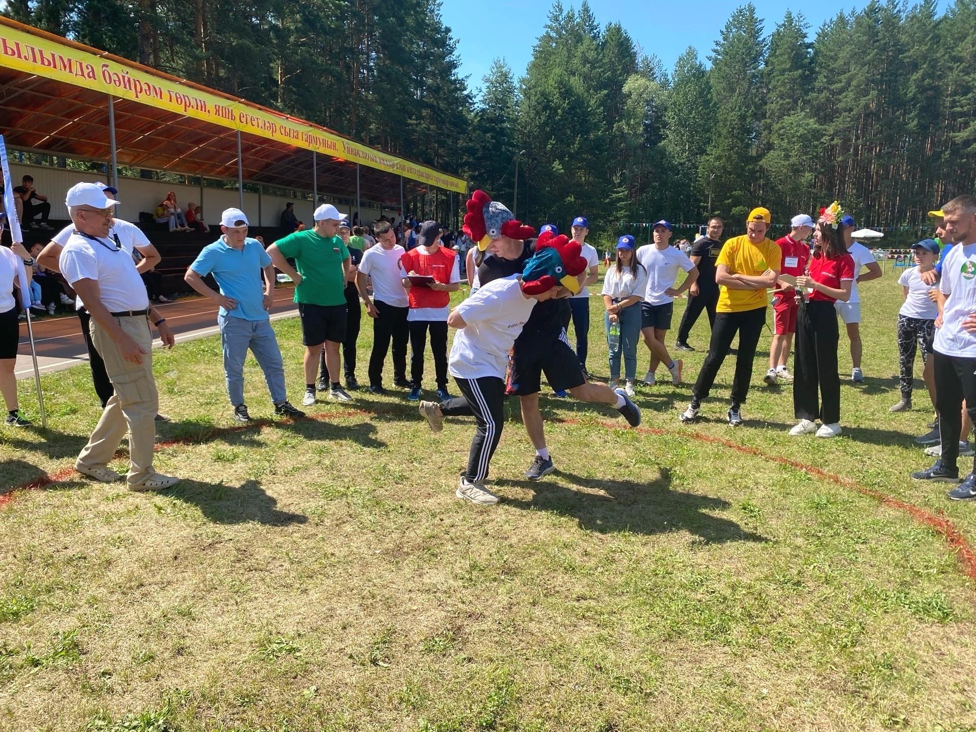 Команда Менделеевского района «Авыл яшьлэре» участвовала в молодёжных играх на Всероссийском фестивале «Скорлупино»