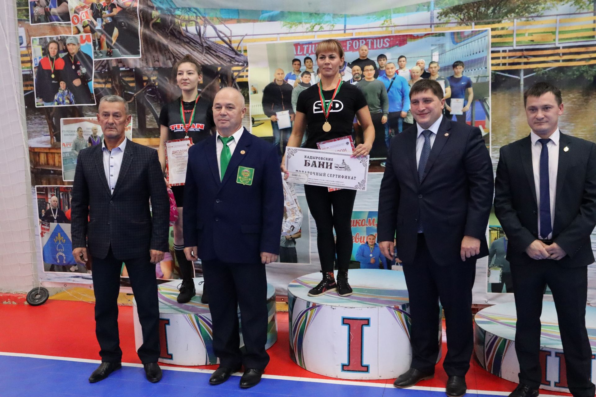 В Менделеевске наградили участниц лично-командного Чемпионата РТ по пауэрлифтингу