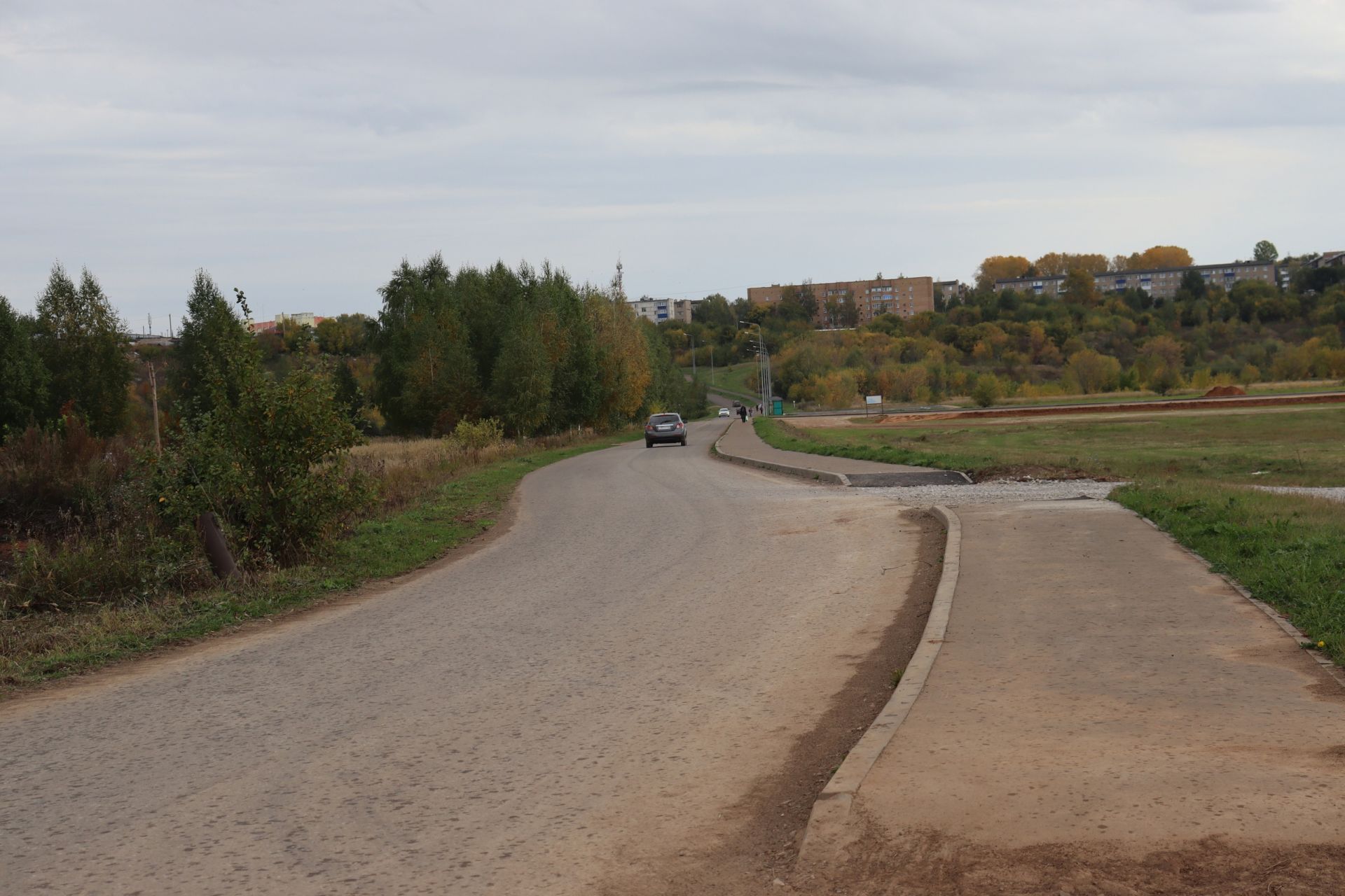 В Менделеевске открыли три новые дороги