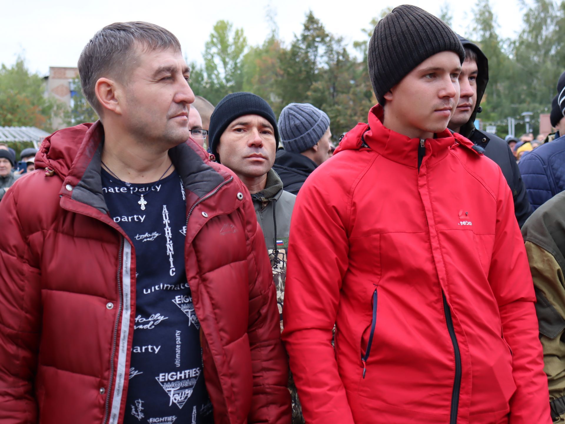 Без сезне көтәрбез: Меделеевскида мобилизацияләнгәннәрнең өченче озатылышы булды