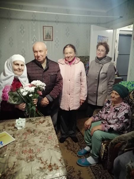 Жительница ТОС «Химик» Менделеевска Масхуда Сабирова отметила 90-летие