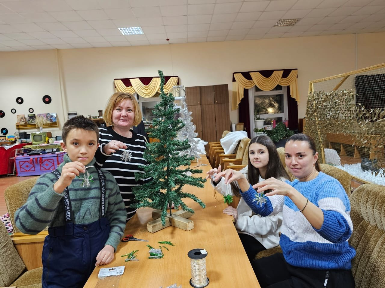 В Ижевском СДК прошёл новогодний мастер-класс