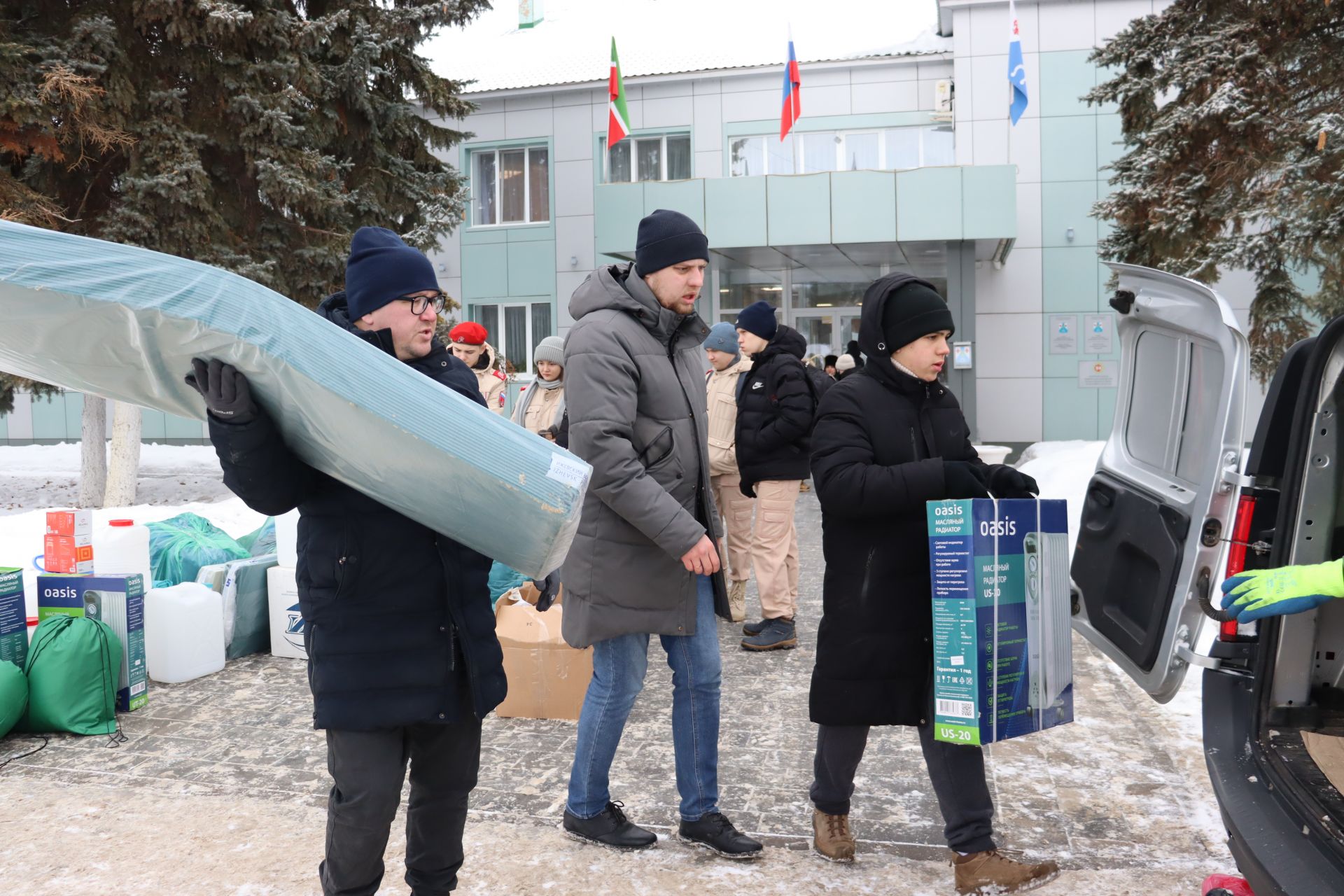 Менделеевск не остался в стороне: от района отправлен гуманитарный груз для жителей Турции