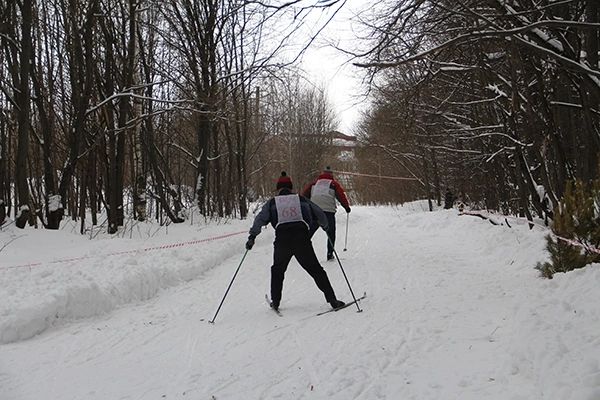 Сборная менделеевской ИК-10 завоевала «бронзу» в соревнованиях по лыжной гонке