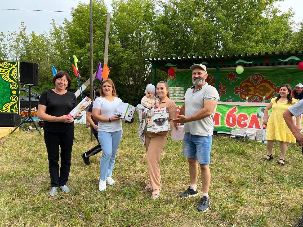 В Менделеевском районе прошел День села