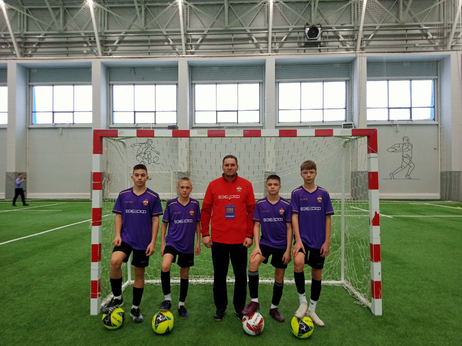 Воспитанники спортивной школы футбола и легкой атлетики приняли участие во Всероссийском проекте