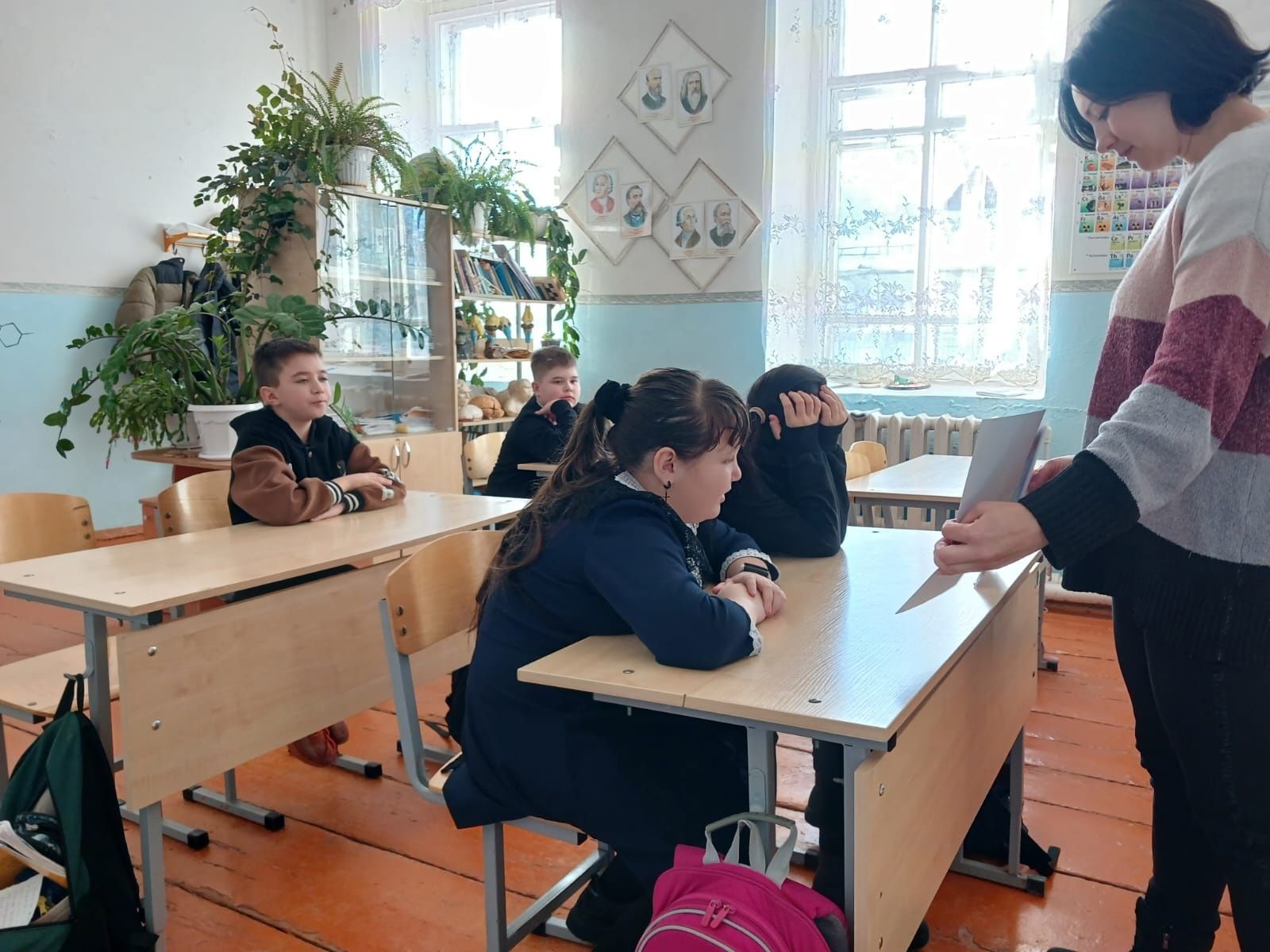 Учащимся Бизякинской школы рассказали о правилах этикета