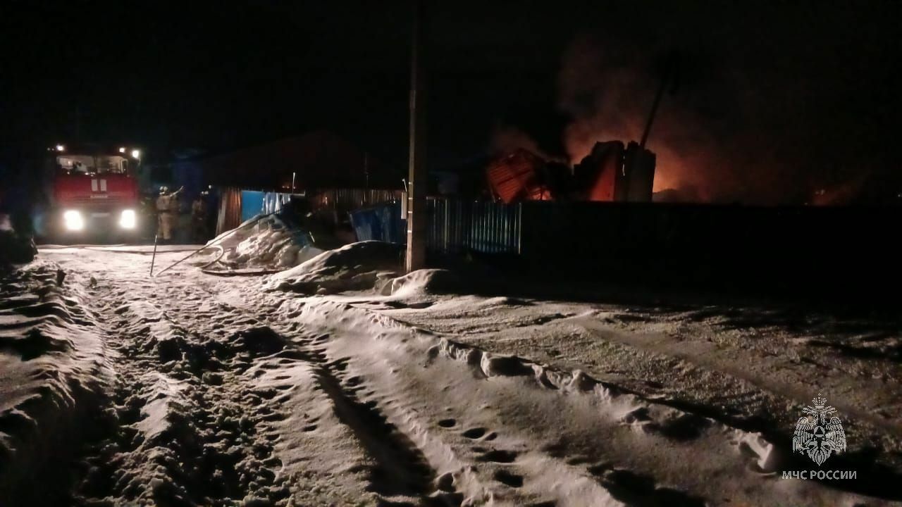 В соседнем с Менделеевском городе на пожаре погибли два ребёнка