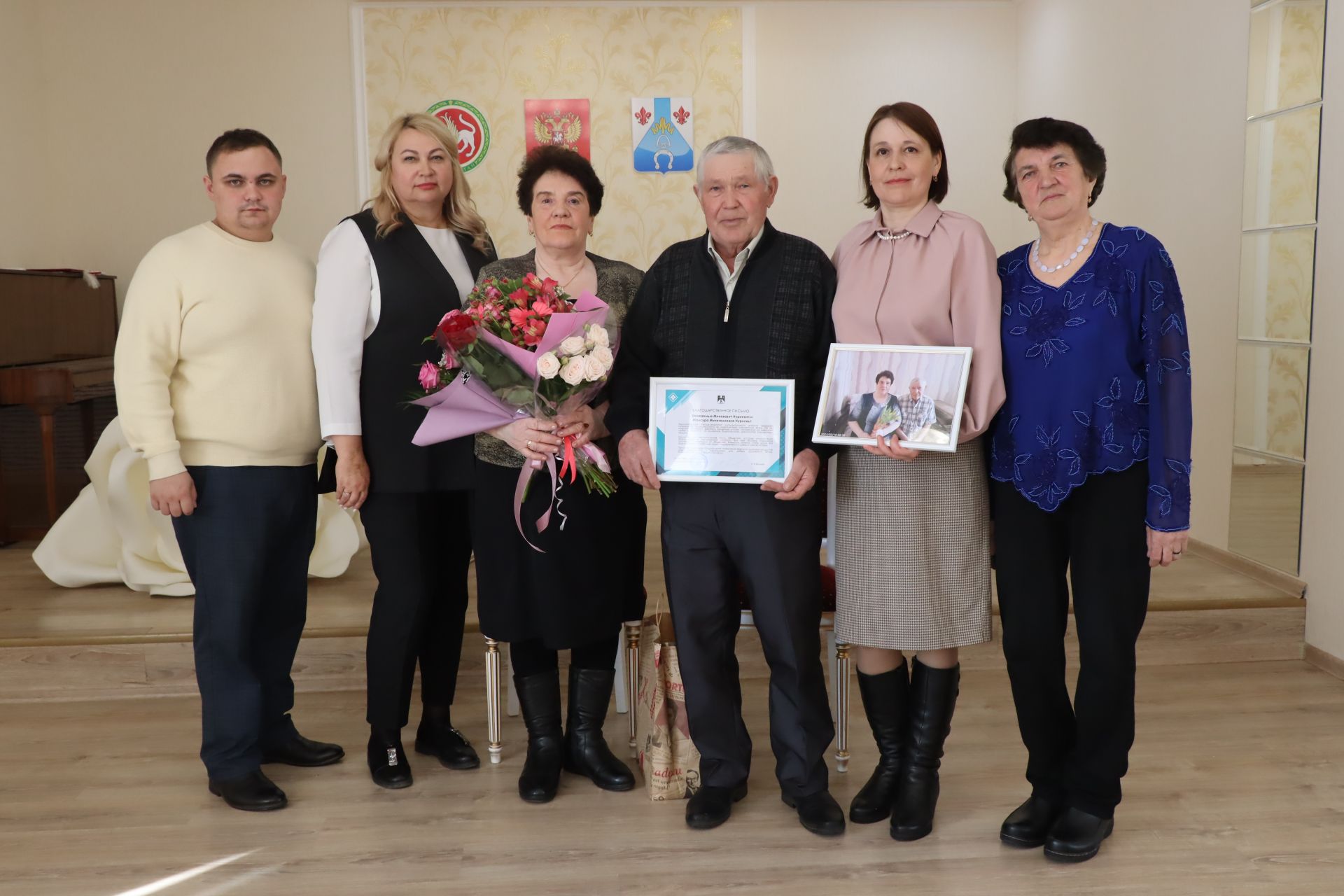 Мансура и Миневазит Нуриевы отметили 50-летие совместной жизни
