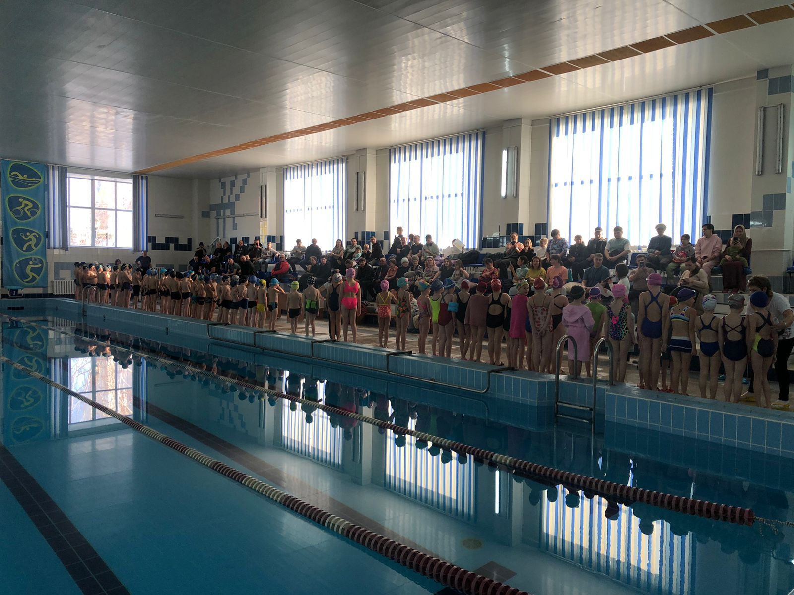 В оздоровительном комплексе «Нептун» Менделеевска проведены соревнования среди младших воспитанников