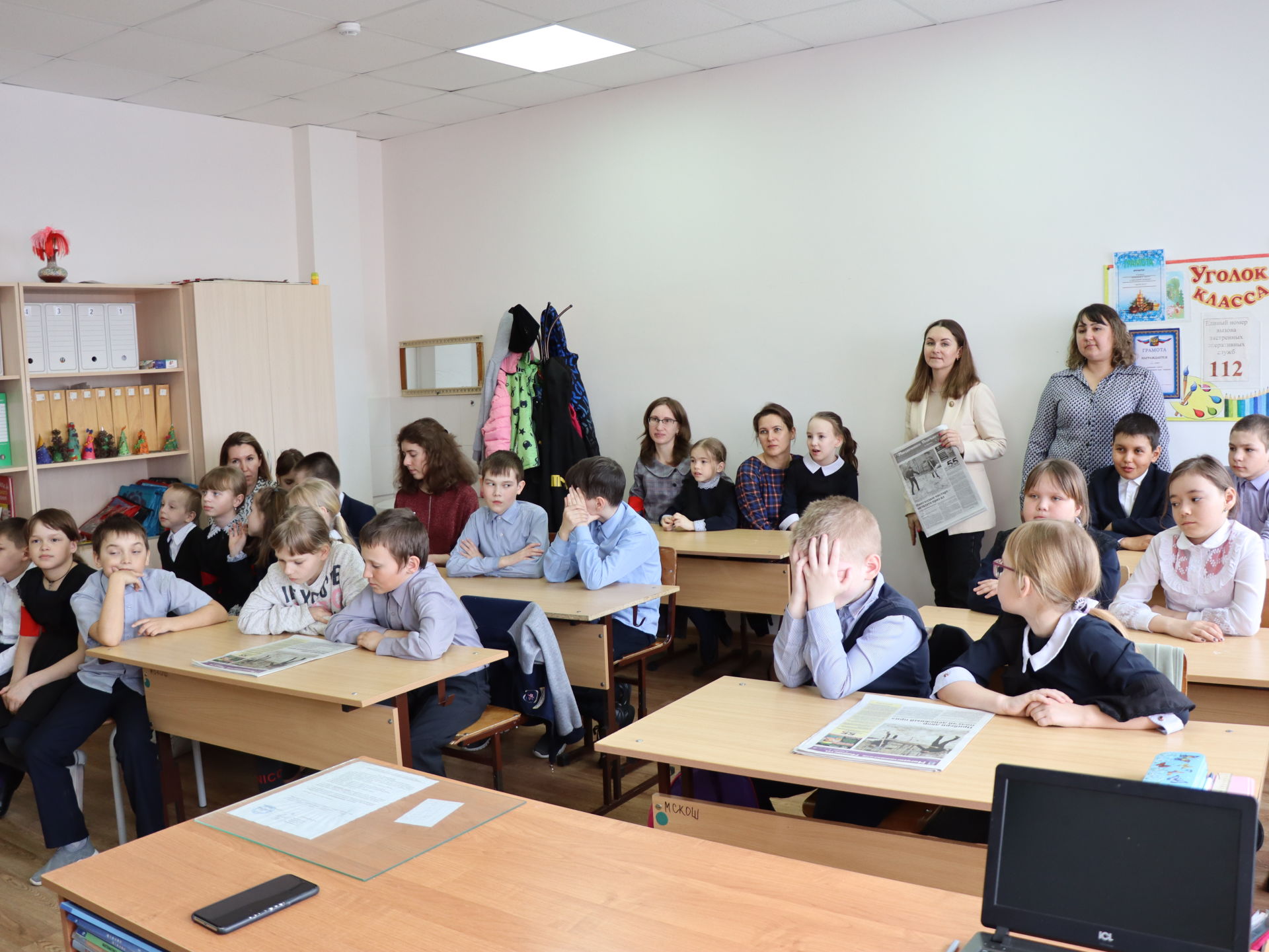 Команда редакции «Менделеевские новости» побывала в школе с ОВЗ