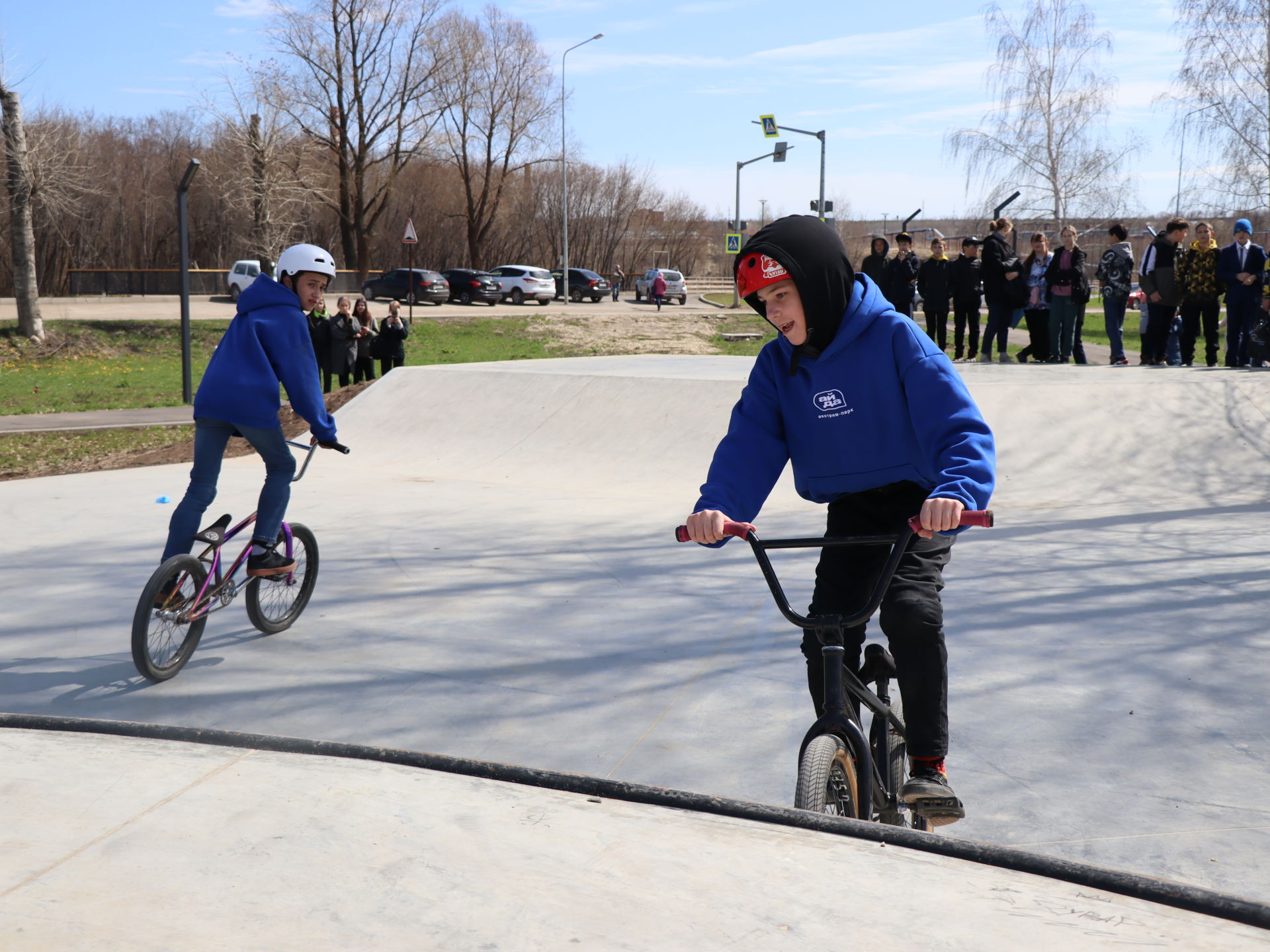 Открытие скейт парка