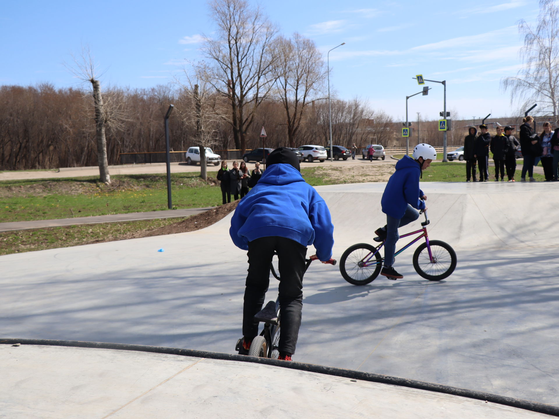 Открытие скейт парка
