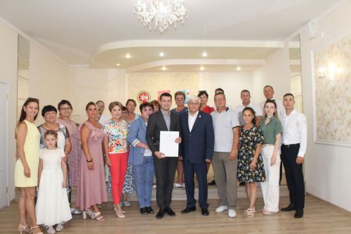 Менделеевцу вручена Благодарность Раиса РТ
