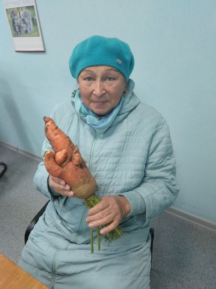 Наш урожайный конкурс «Диковинка с грядки» продолжает Дифина Мирсаидова