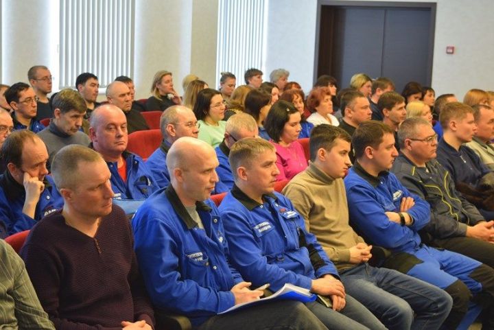 В Менделеевске прошла встреча руководства района с трудовыми коллективами АО «Аммоний», ОАО «Менделеевсказот»