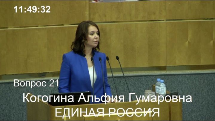 Альфия Когогина: Законопроект о введении понятия «промышленный технопарк» принят Государственной Думой во втором чтении