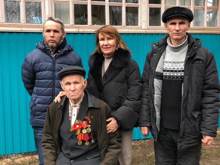 Ветеран из Ильнети отметил 90-летие