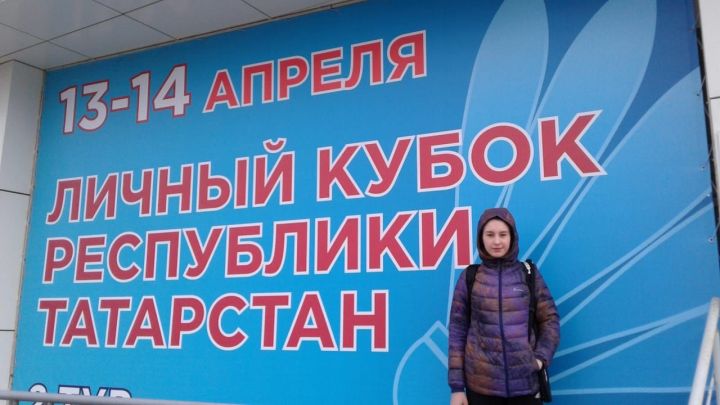 Менделеевчанка приняла участие в соревнованиях по бадминтону в Казани