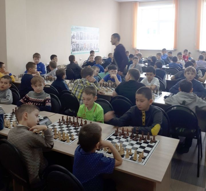 Менделеевские шахматисты приняли участие в командном Первенстве РТ