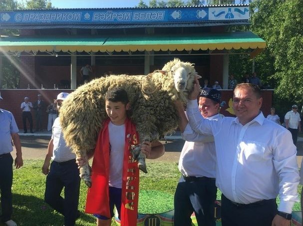 В Менделеевске стал известен Батыр Сабантуя-2019  по борьбе  курэш