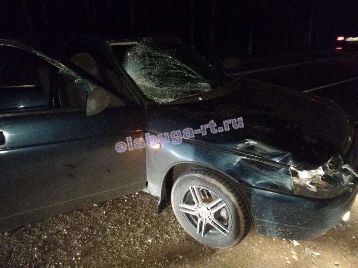 Водитель, который ехал в Набережных Челны из Менделеевска, сбил насмерть пешехода